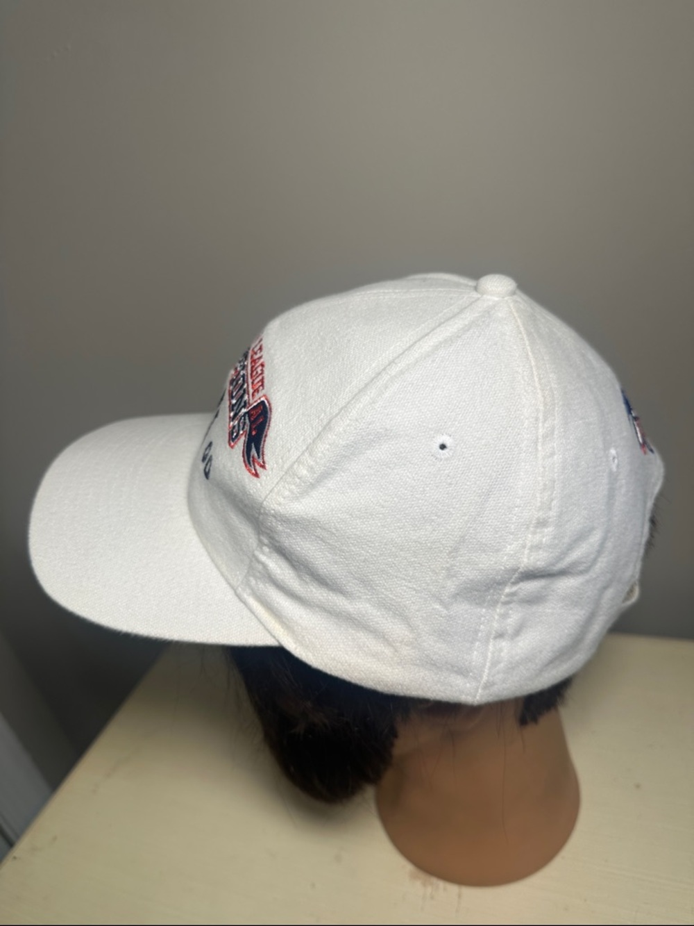 New York Yankees 2000 American League Champions White Baseball Cap - Picture 3 of 8